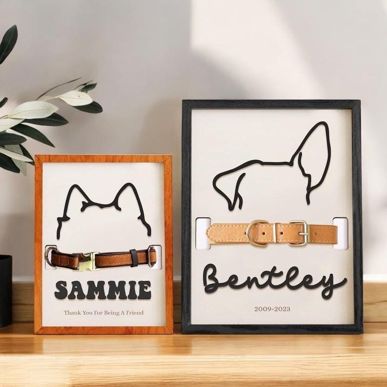 Dog Memorial Gifts For Loss Of Dog, Personalized Loss of Pet Gift