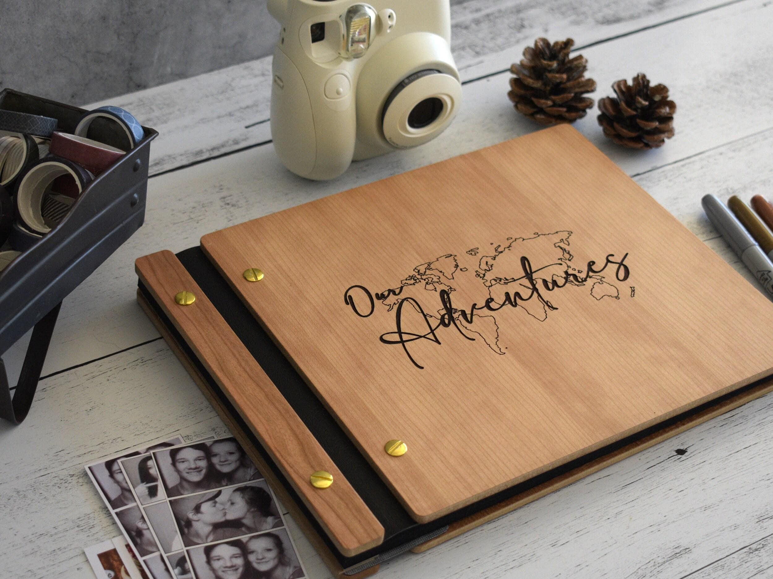 Adventure Book Scrapbook, Personalized Mother/Father's Day Gift, Couples Keepsake, Anniversary & Valentine's Day Gift