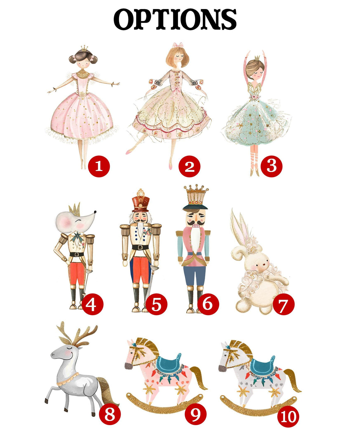 Personalized Nutcracker Ornament, Nutcracker Play Ballerina Gift for Her, Nutcracker Ballet Dancer Clara Christmas Keepsake