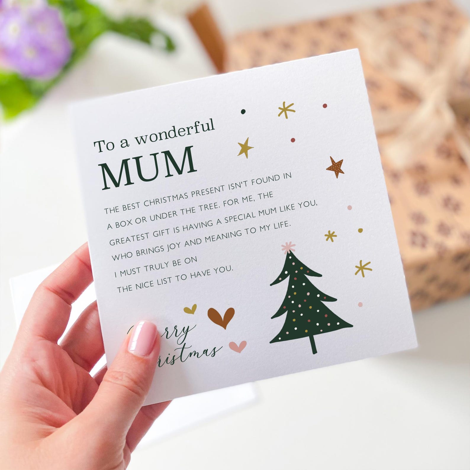 To my wonderful Mum