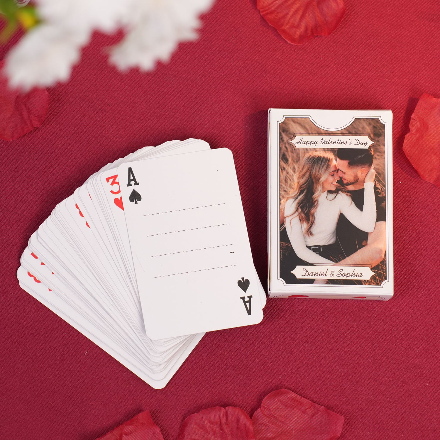 Custom 52 Reasons Why I Love You Playing Cards – SOWOOD